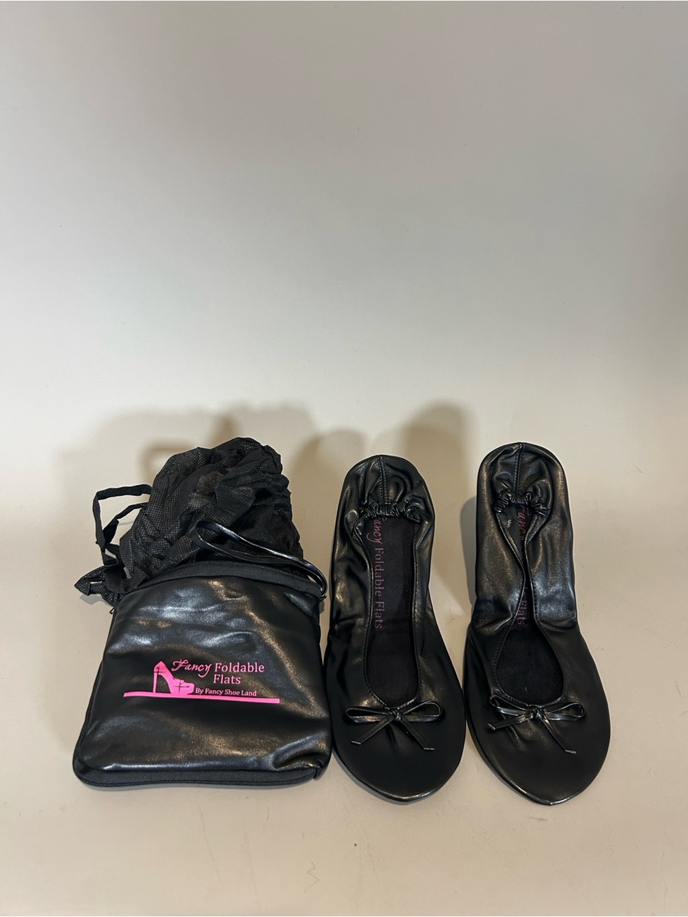 (10+) New Fancy Foldable Flats by Fancy Shoe Land Carrying Pouch Shoes Dust Bag